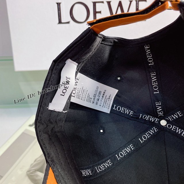 Loewe羅意威2022春夏新款滿繡logo夏季棒球帽 男女同款跑步遮陽防曬鴨舌帽 mmyj3157